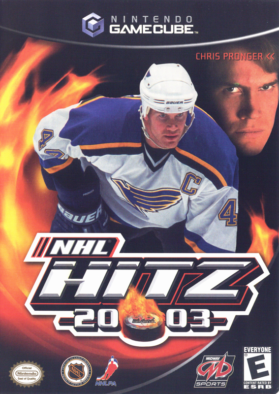 NHL Hitz 20-03 box art for Xbox